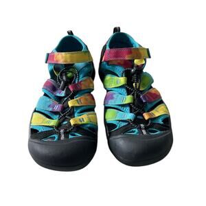 Keen Women’s Size US 7/ EU 39 Newport H2 Retro Rainbow Tie Dye Water Sandals